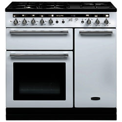 Rangemaster Hi-LITE 90 Dual Fuel Range Cooker White